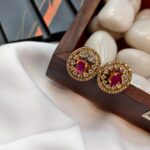 Antique Circle Interchangable Earrings - Image 2