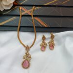 Thilak with Pakshi Kodi Short Neck Set - Image 4