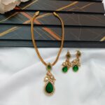Thilak with Pakshi Kodi Short Neck Set - Image 6