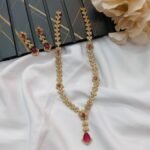 AD Leaf Thilak Neck Set