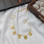 Lakshmi 5 Coin Short Chain - Image 3
