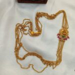Antique Lakshmi 5 Layer Mugappu Chain - Image 3