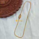 24" Lakshmi Mogappu Chain Micro Polish - Image 4