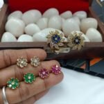 AD Floral Chakra Earrings - Image 2