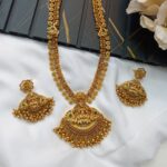 Lakshmi Peacock Long Neck Set - Image 2