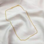 18" Gold Plain Chain Thin