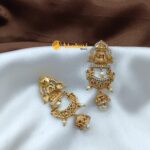 Lakshmi Chandbali Earrings - Image 3