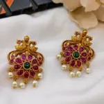 Peacock Chandbali Earring