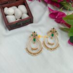 Peacock Chandbali Earring