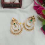Peacock Chandbali Earring - Image 3