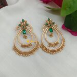 Peacock Chandbali Earring - Image 2