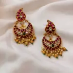 Kundan Chandbali Earrings