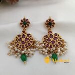 Kundan Chandbali Earrings