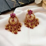 Kundan Chandbali Earrings