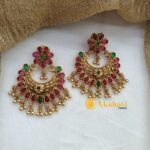 Kundan Chandbali Earrings