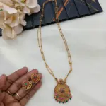 Chakra 2 Layer Short Neck Set - Image 3