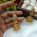 AD Peacock Jhumka - Image 3