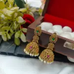 AD Floral Jhumka - Image 2