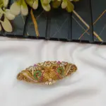 Antique Peacock Hair Clip