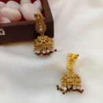 Peacock Jhumka - Image 2