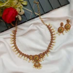 Antique Peacock Short Neck Set