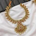 Floral Mango Multi Peals Short Neck Set - Image 2