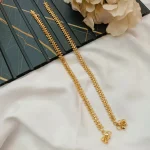 10" Fancy Gold Anklets - Image 2