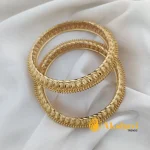 Fancy Gold Bangles - Image 2