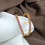 Kundan Ruby Bangles - Image 2