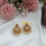 Floral Chandbali Earrings