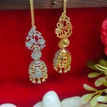 Kushboo Inspired Mini Jhumka - Image 2