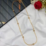 24" 6 Ball Mogappu Box Chain