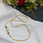 24" Balls and Barrel Mogappu Box Chain - Image 3