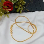 30" 3 Flower Mogappu Box Chain - Image 2