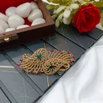 AD Peacock Hair Clip