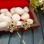 Fancy Floral Earrings - Image 3