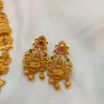 Lakshmi Floral Designer Short Neck Set - Image 3