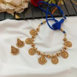 Lakshmi Coin Short Neck Set - Image 2