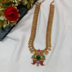 Lakshmi Coin Long Neck Set - Image 4