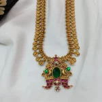 Lakshmi Coin Long Neck Set - Image 3