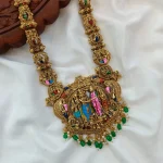 Meenakshi Thirukalyanam Long Neck Set - Image 2