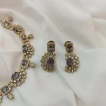 Half Floral Short Neck Set - Image 2