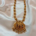 Majestic Pendant with Long Raindrop Ball Mala Long - Image 4