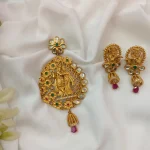 Antique Radhakrishnan Pendant set