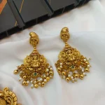 Antique Lakshmi Pendant Set - Image 3