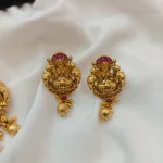 Antique Gajalakshmi Pendant Set - Image 3