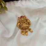 Antique Gajalakshmi Pendant Set - Image 2
