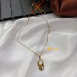 Anti Tarrnish Peandant with Fancy Chain - Image 2