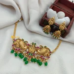 Lakshmi Peacock Choker Set