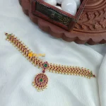 Antique Chakra Design Kemp Green Choker